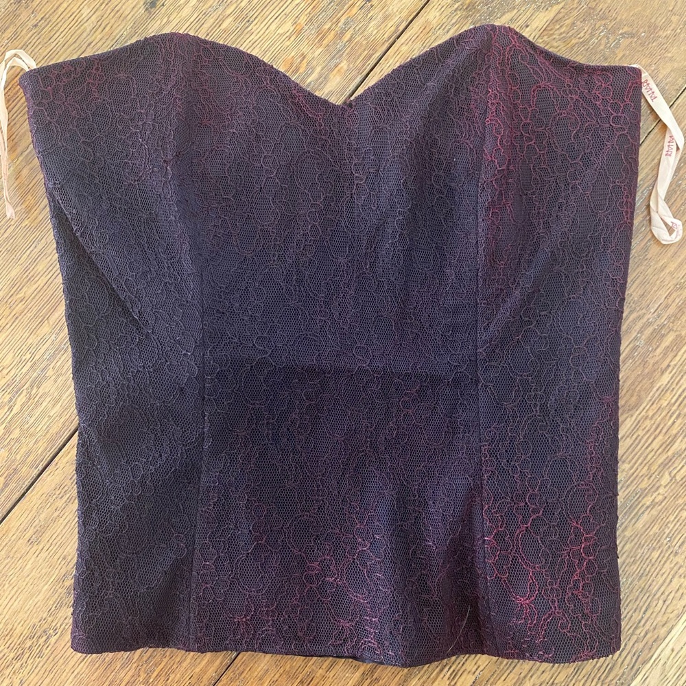 Vintage Lace Bustier from Neiman Marcus